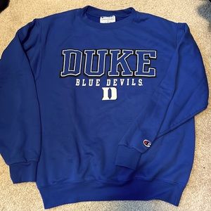 Duke Blue Devils Sweatshirt - Champion brand size small
